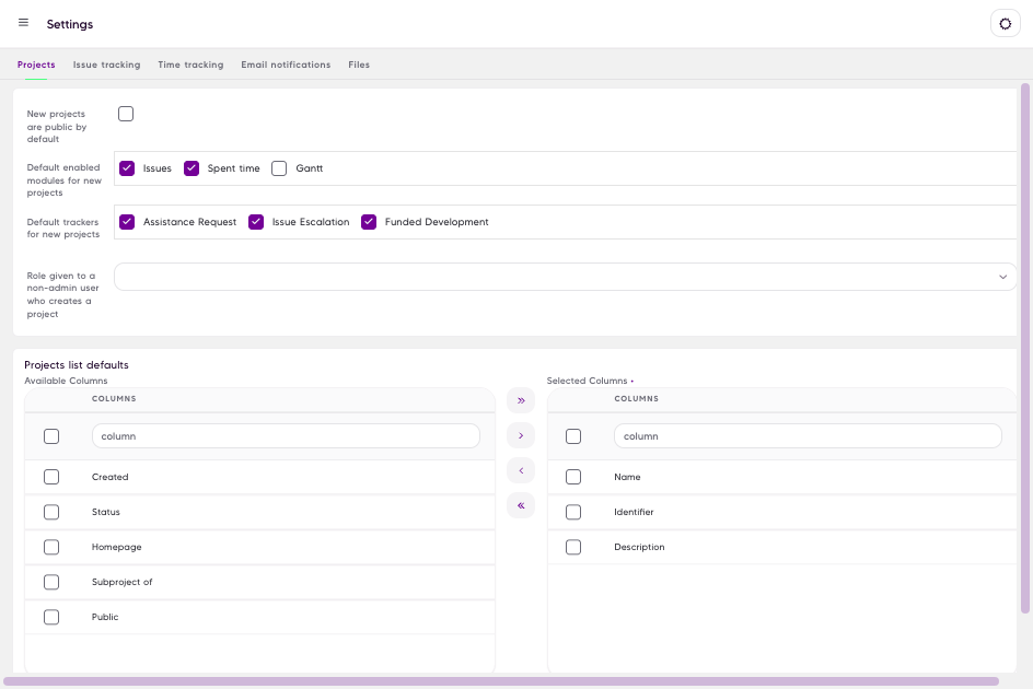 Issue Tracker screenshot