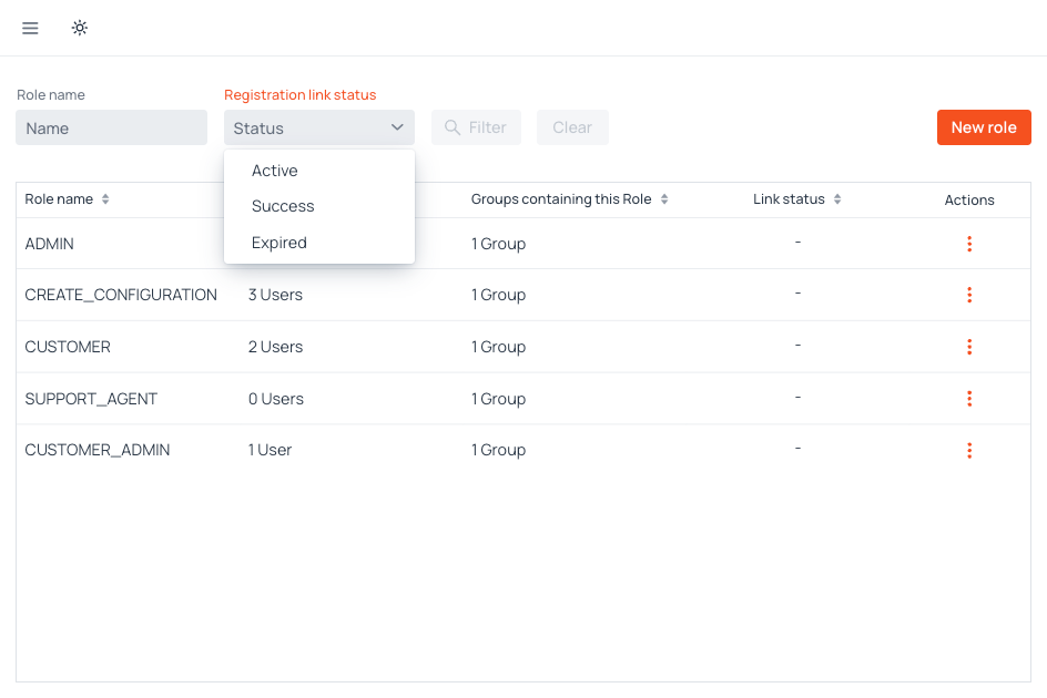 User Manager screenshot